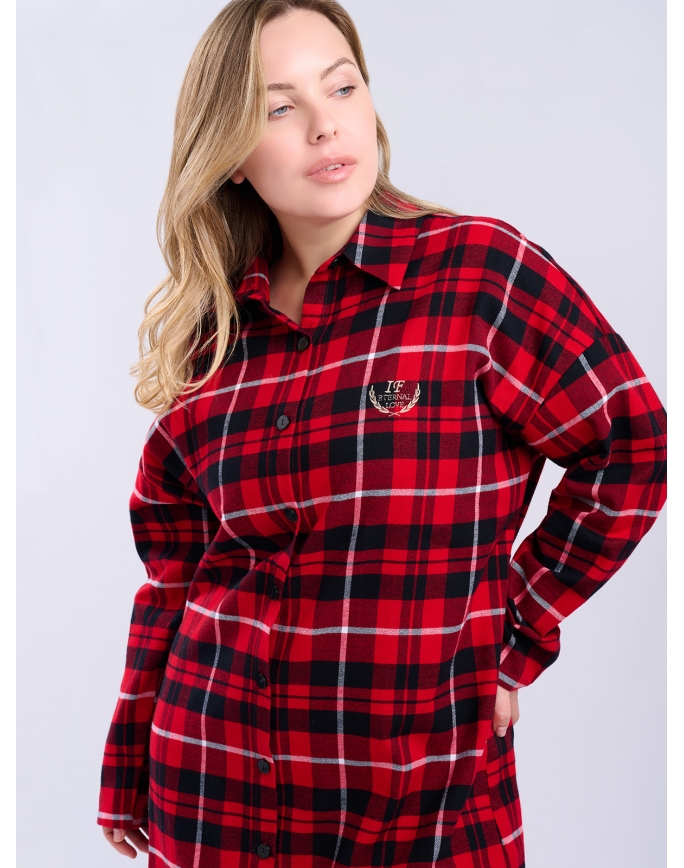 Сорочка домашняя Indefini (Арт. 5200SDX) Сорочка домашняя Indefini (Арт. 5200SDX)